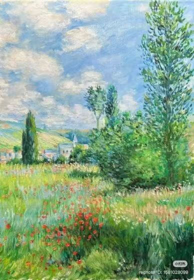 Poppy Meadow Paint and Sip Class