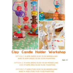 Clay Candle Holder Workshop