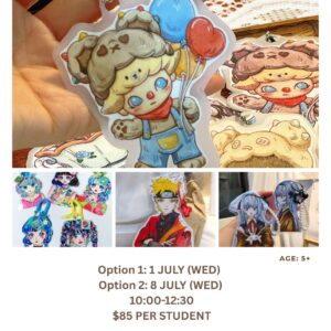 Create Your Own Anime Keychain