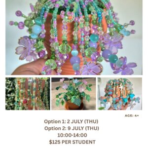 Beaded Potted Plant Craft